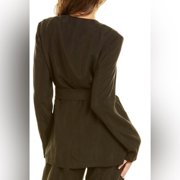 St John Sandwashed Wrap Jacket - Picture 2 of 9